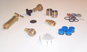 Spare parts service for electrical spraing and injection pumps.
